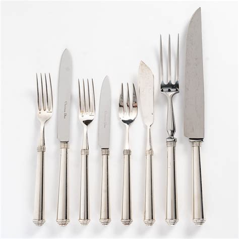 dior cutlery set|Dior table knife sets.